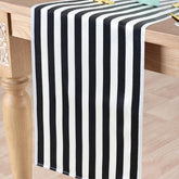 Lofaris Stripes Satin Premium Table Runner For Event Decors
